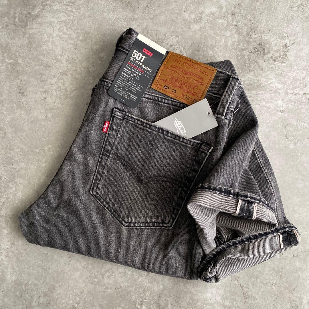 LEVIS BEAMS 別注 501 ブラック デニム 第7弾 W32 L30