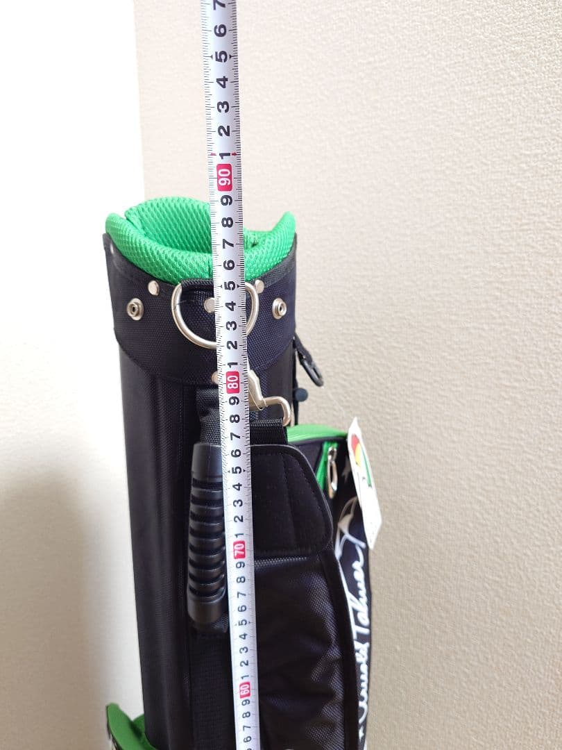 『新品・未使用❗️』アーノルド・パーマー キャディバッグ ブラック・グリーン