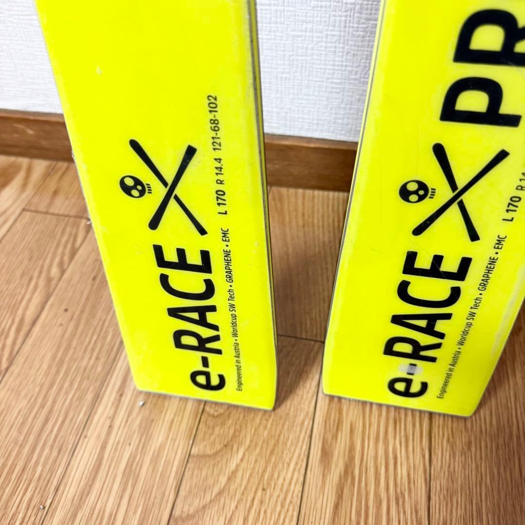22-23モデル　HEAD e-RACE PRO スキー 板 イエロー