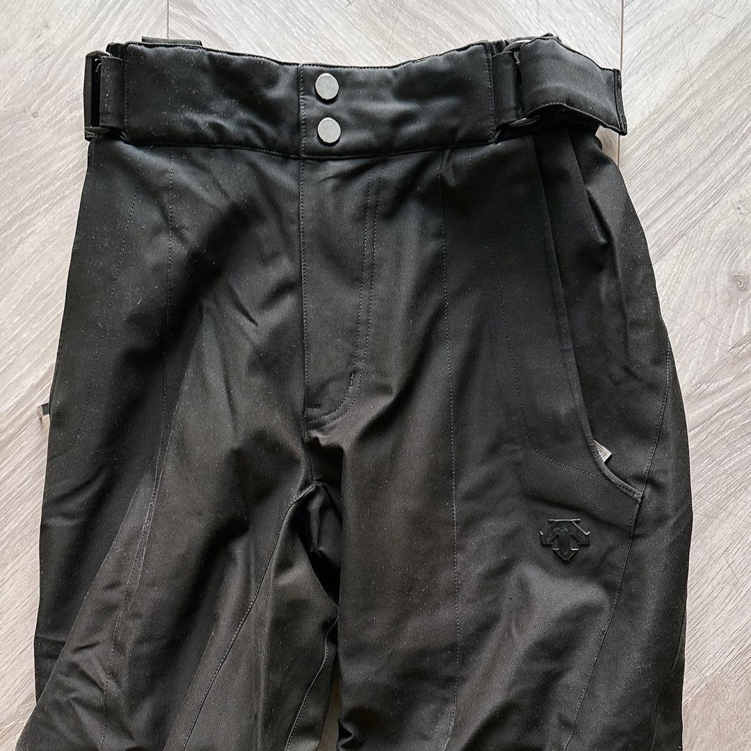 DESCENTEデサント ビブパンツ スキーウェア ヒートナビ 黒 【美品