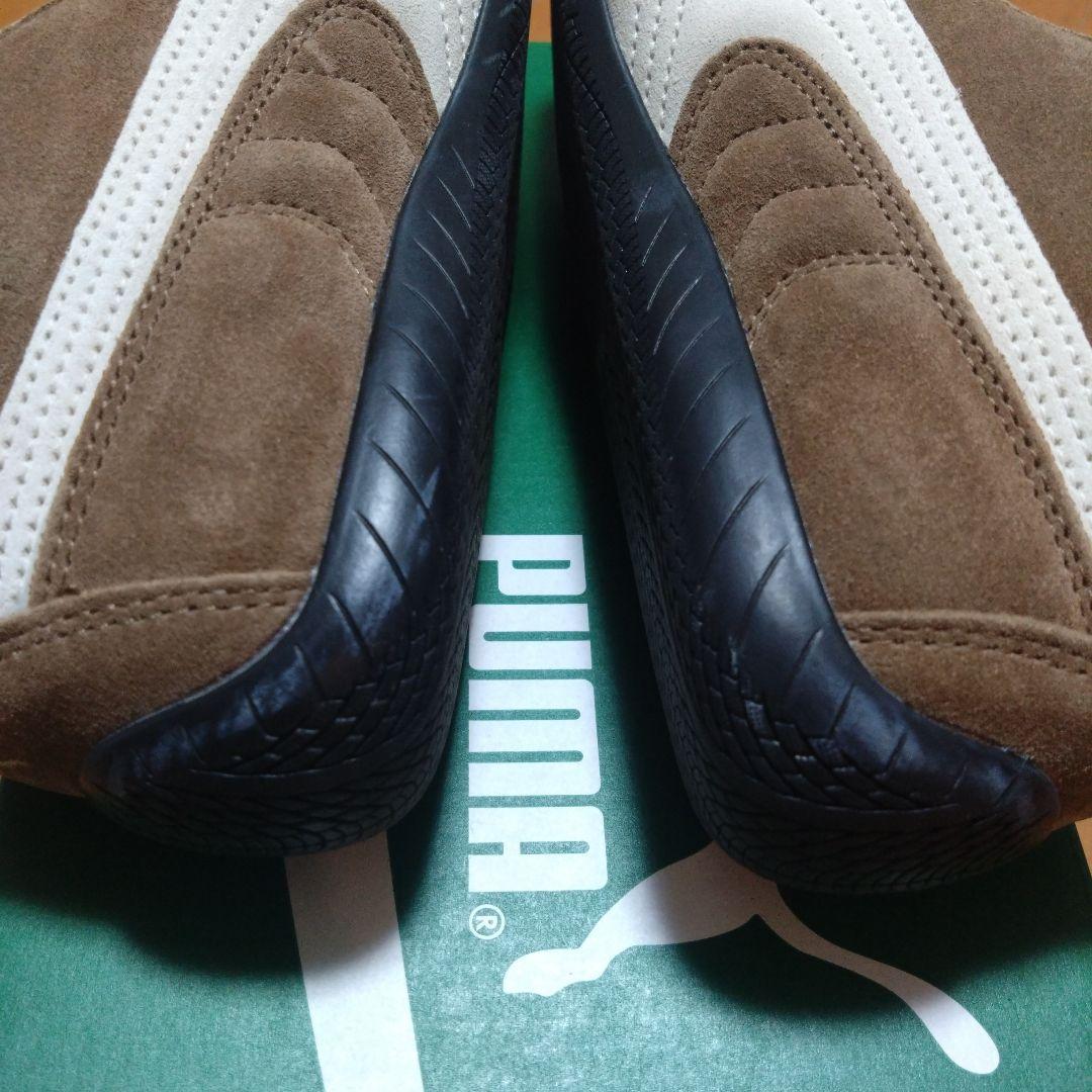 PUMA ブラウン スエード スニーカー