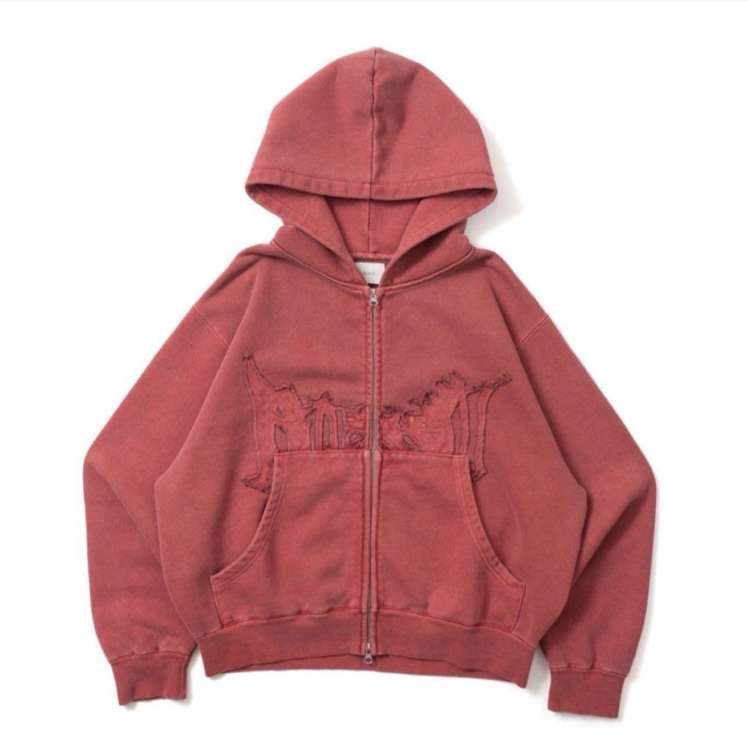 ブレスユー ジップパーカー 赤 - メルカリ
