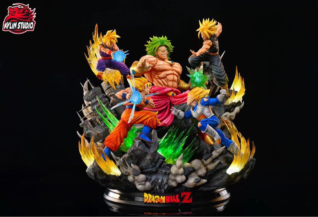 ドラゴンボール ブロリー ガレキ ガレージキット スタチュー X③④