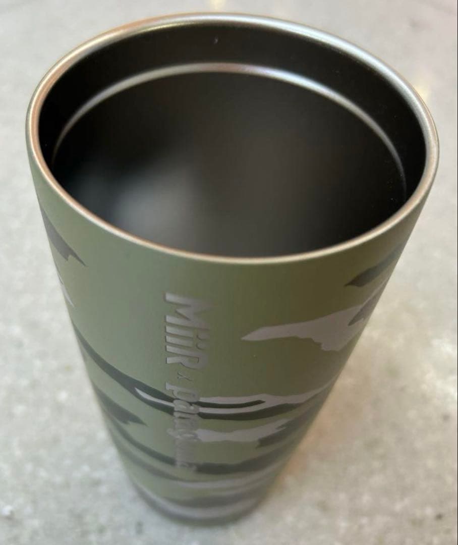 海外限定Patagonia パタゴニア×MiiR カモフラ　タンブラー592ml