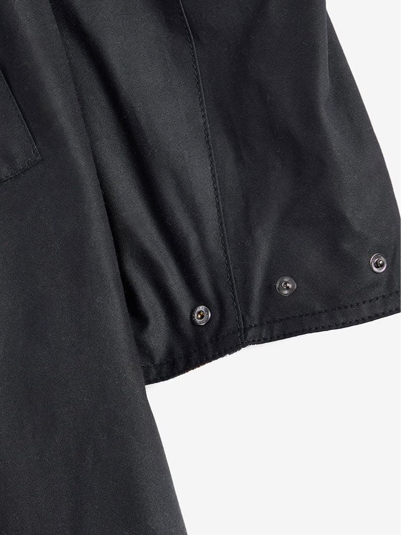 Barbour バブアーEXMOOR エクスモア ミドル レングス コート 黒M