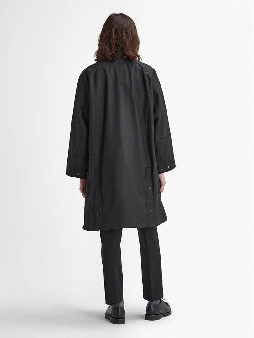 Barbour バブアーEXMOOR エクスモア ミドル レングス コート 黒M