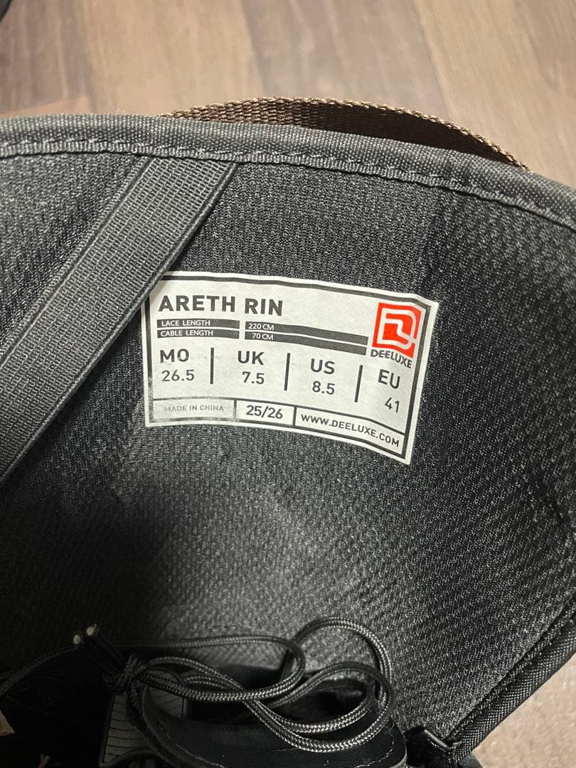 Deeluxeアースリン CTF25-26 26.5cm 定価79800円