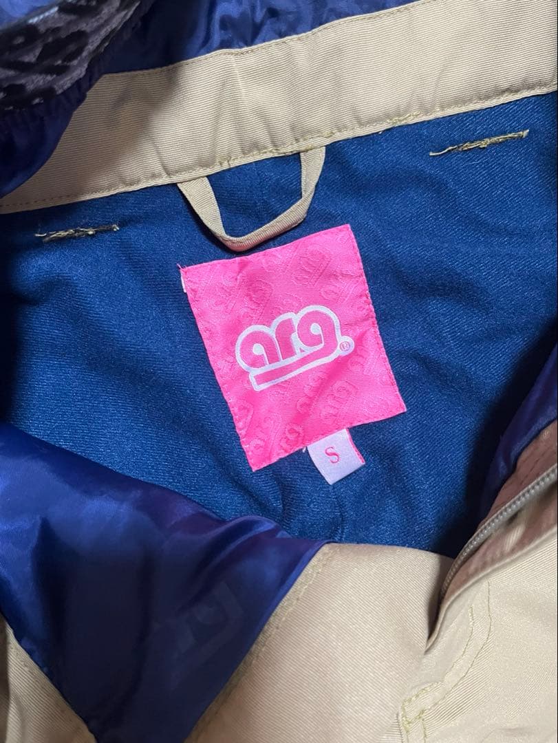 新品　arg7003 navy レディース　スノボウェア　上下セット