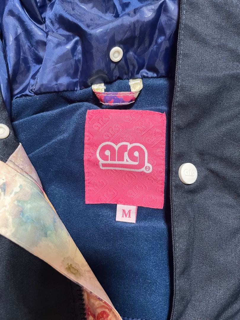 新品　arg7003 navy レディース　スノボウェア　上下セット