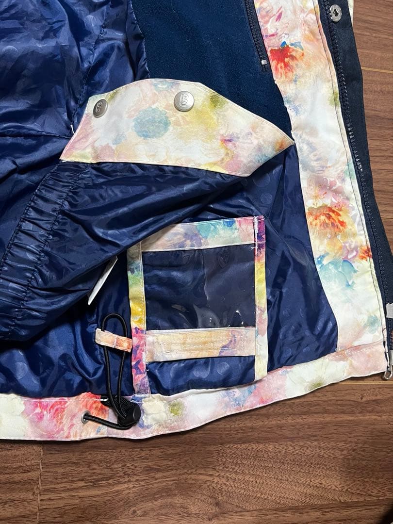 新品　arg7003 navy レディース　スノボウェア　上下セット