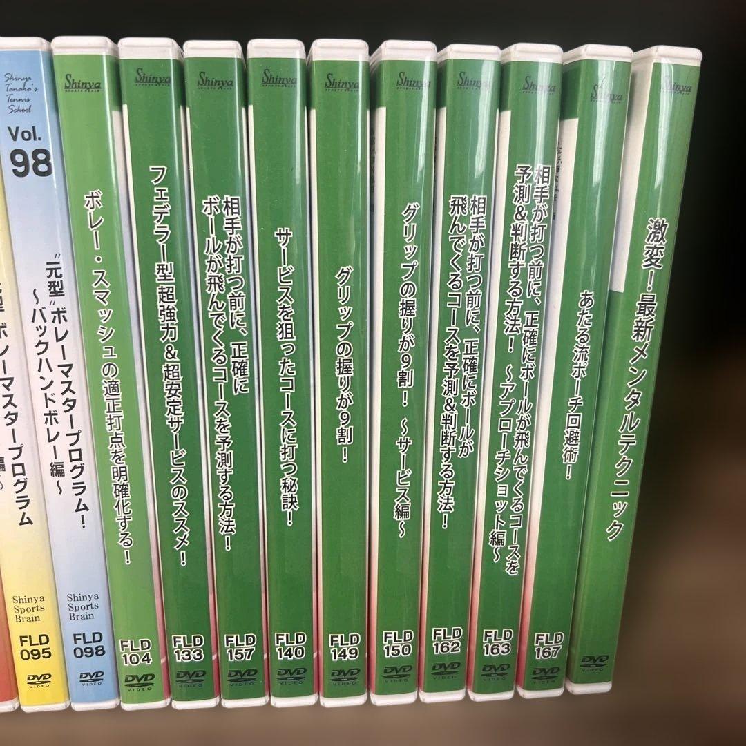 田中信弥 瞬間直し実践会 DVDセット 17本 テニス教則