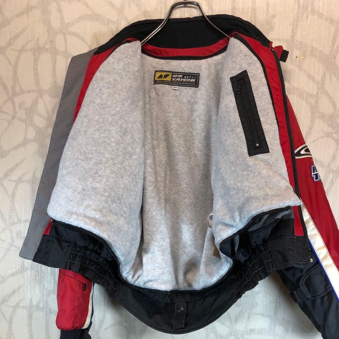 タイチ　RS TAICHI レーシングジャケット 刺繍ロゴ　レーシングチーム　R