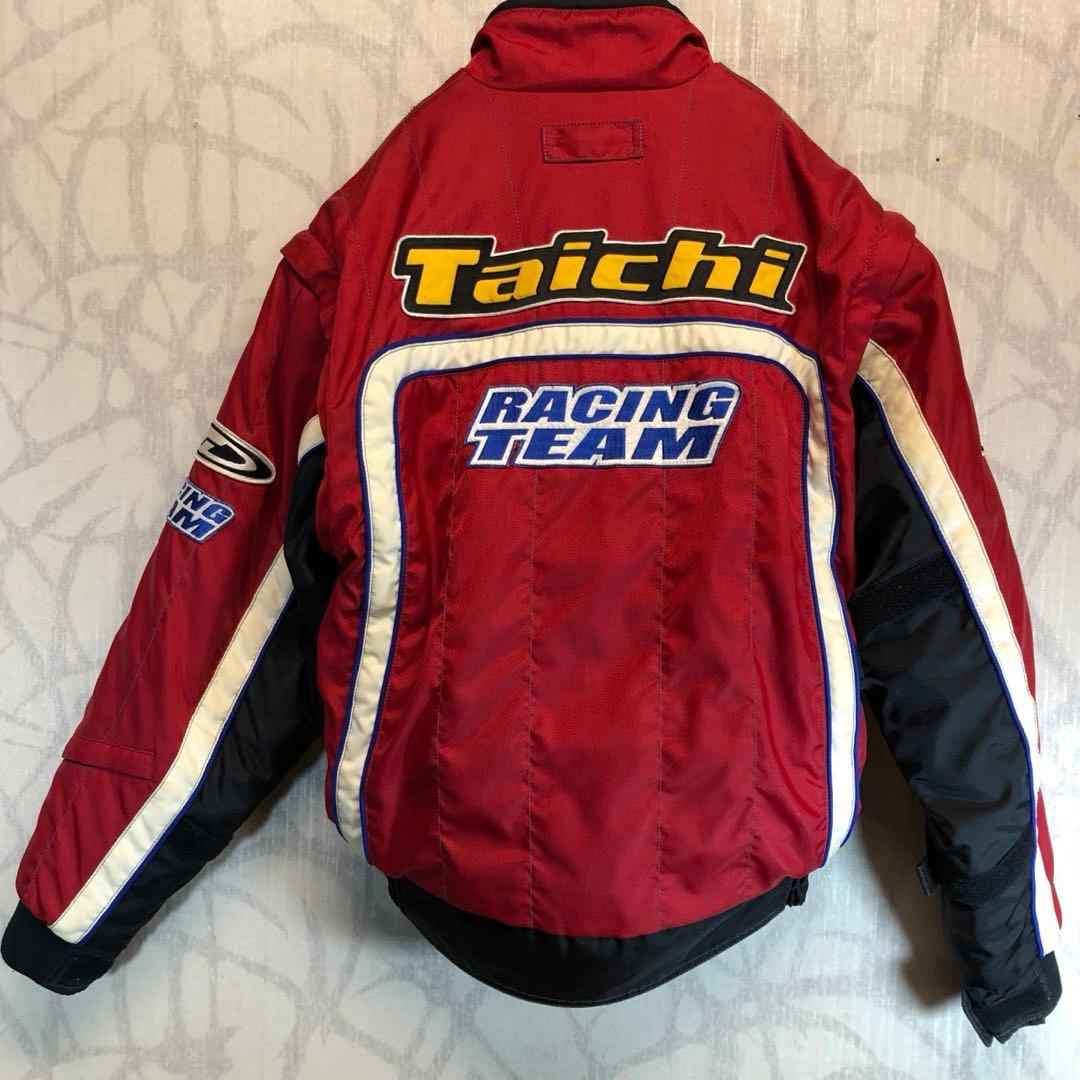タイチ　RS TAICHI レーシングジャケット 刺繍ロゴ　レーシングチーム　R