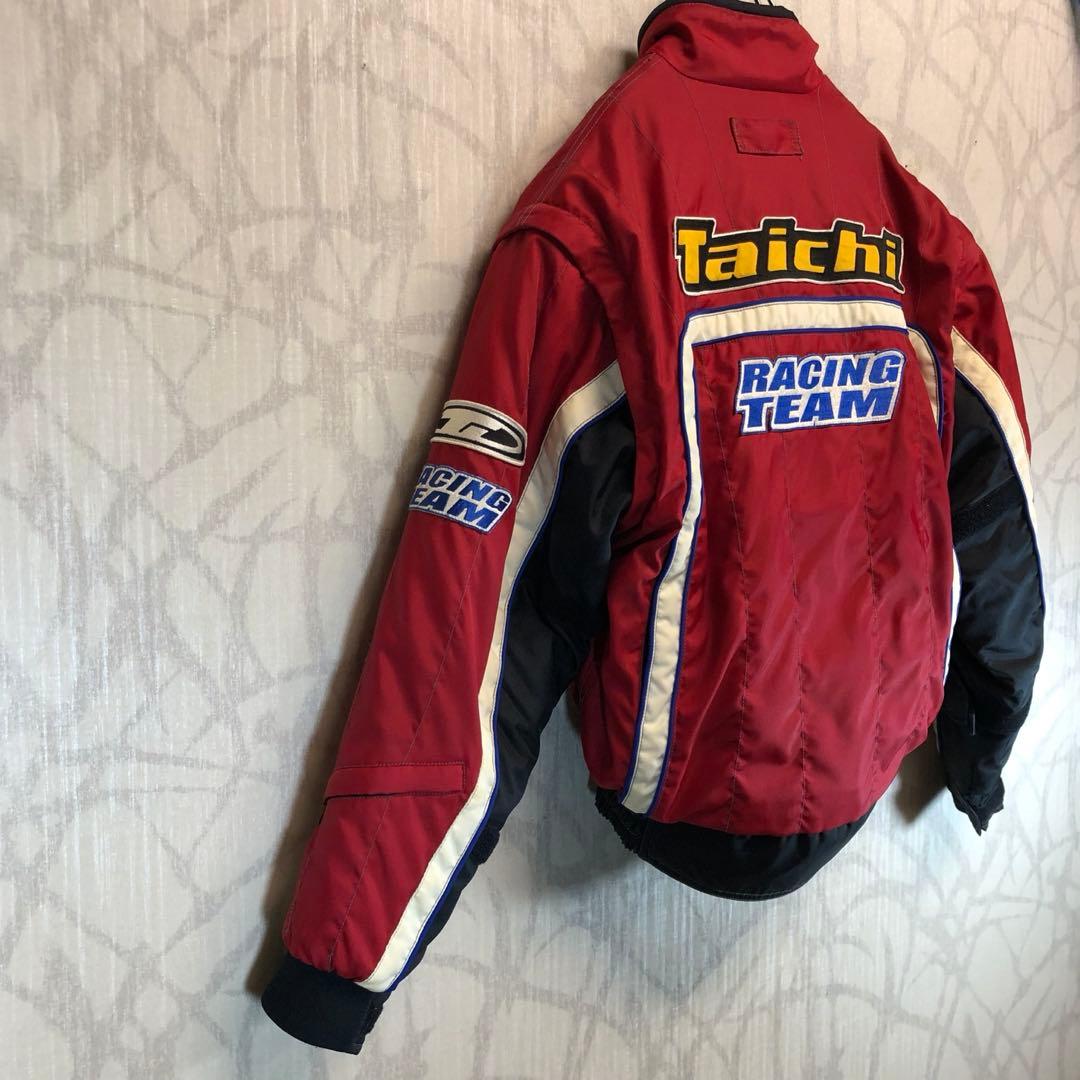タイチ　RS TAICHI レーシングジャケット 刺繍ロゴ　レーシングチーム　R