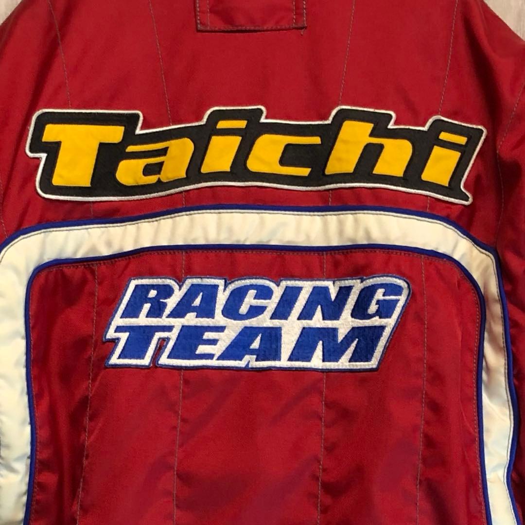 タイチ　RS TAICHI レーシングジャケット 刺繍ロゴ　レーシングチーム　R