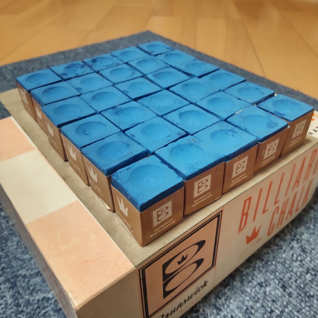 Brunswick ブランズウィック 茶ブラ チョーク 30個