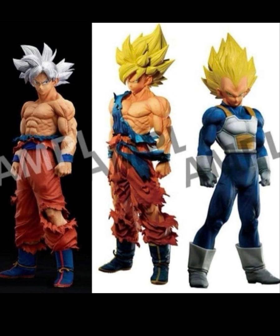 smsp ゲンキダマツリ 孫悟空 ベジータ フィギュア 3体セット