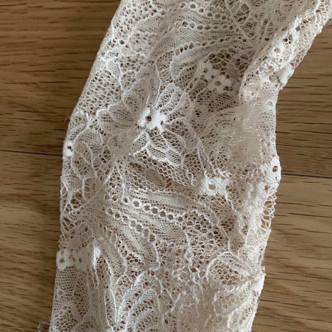 DellaLoMILANO デラロミラノ　M 緑とアイボリーのバレエレオタード