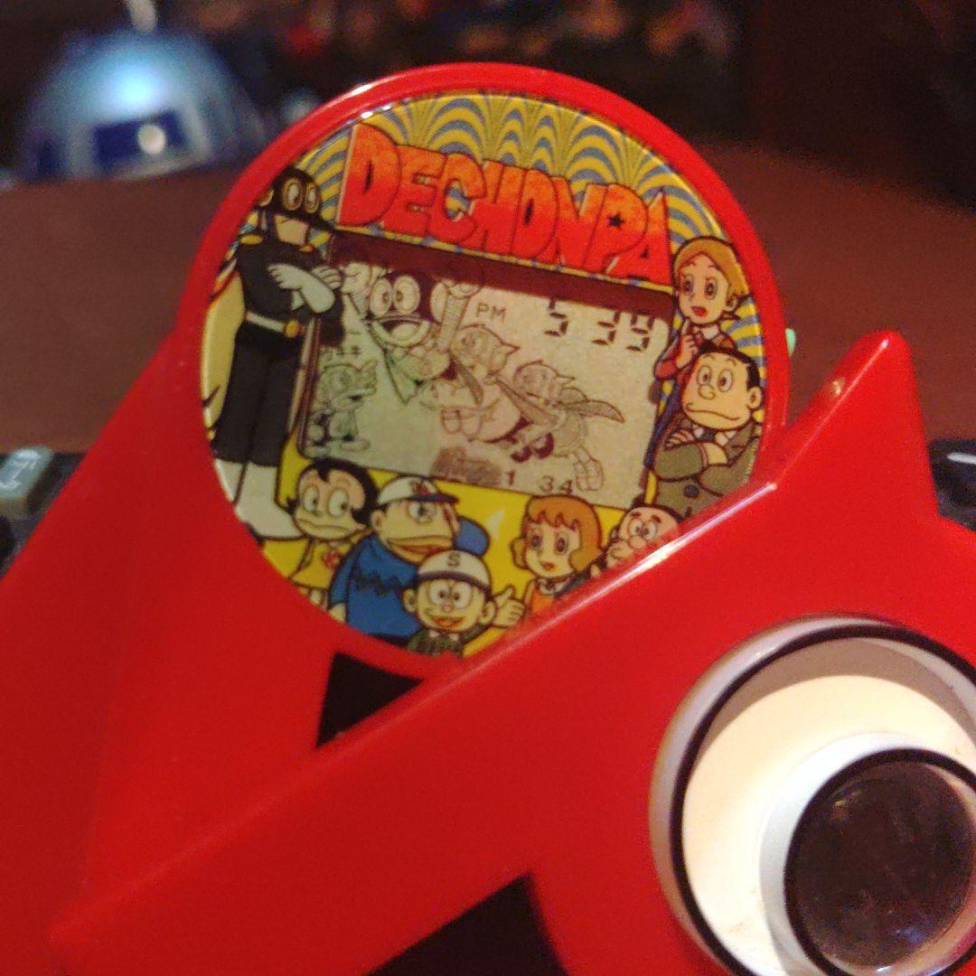 パーマン☆デチョンパ☆BANDAI☆時計☆バッチ☆当時☆昭和レトロ☆稼働