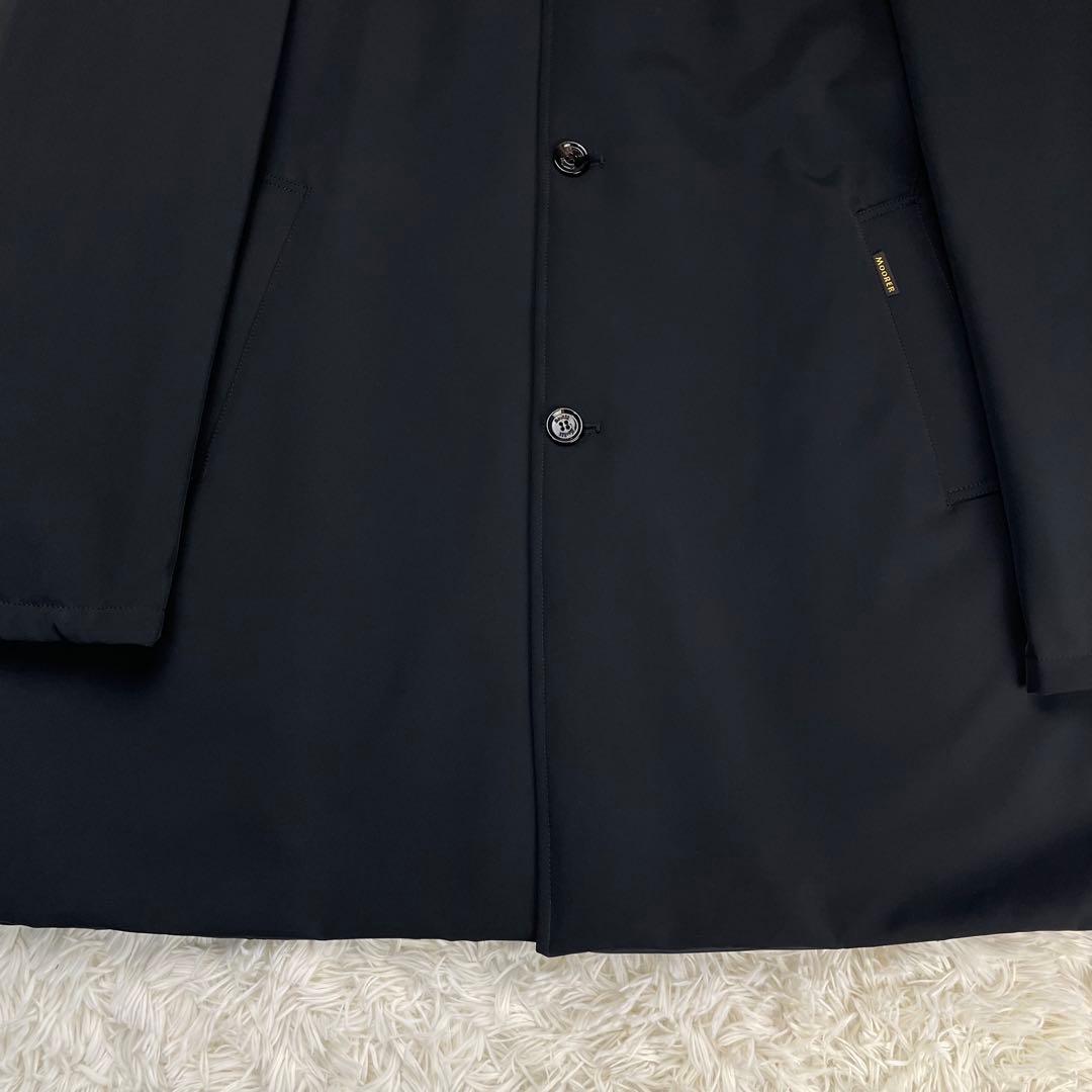 大きいサイズ 極美品 Moorer リバーシブル ステンカラー コート 4XL