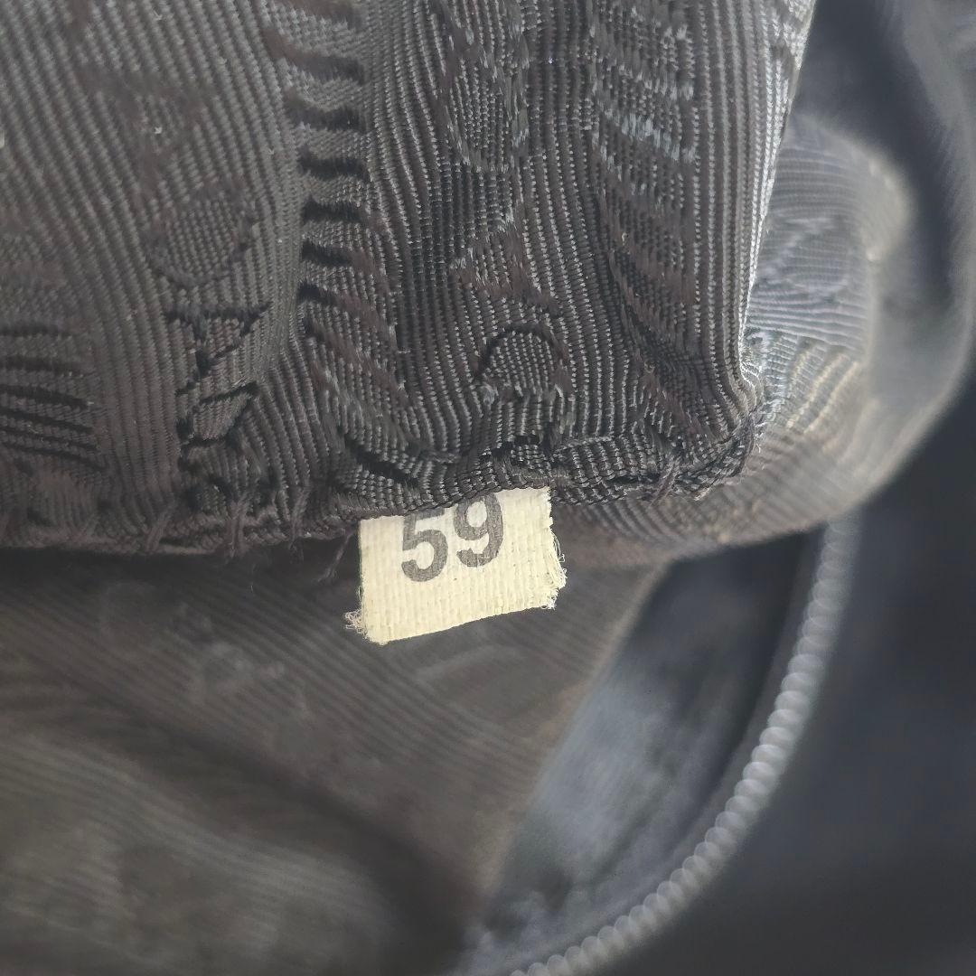 美品✨ プラダ ナイロン リュック 三角ロゴ ブラック