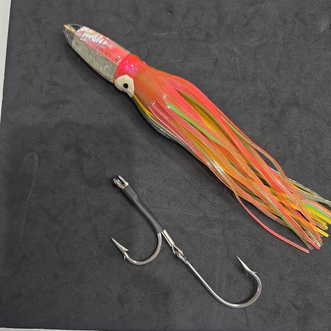 注文 トローリングルアー フェニックスルアー ダブルバーブフック