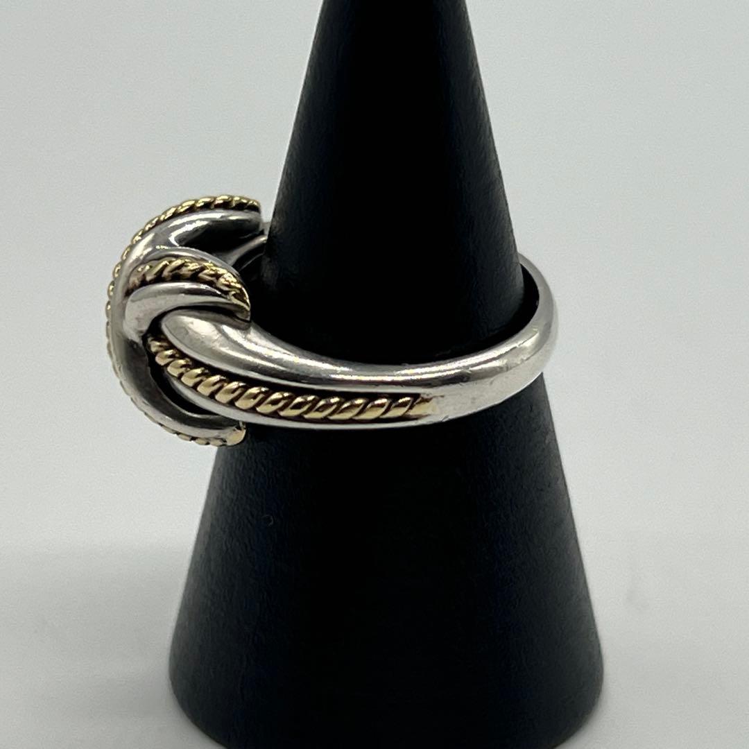 ティファニー TIFFANY シグネチャークロス リング 11号 コンビ - メルカリ