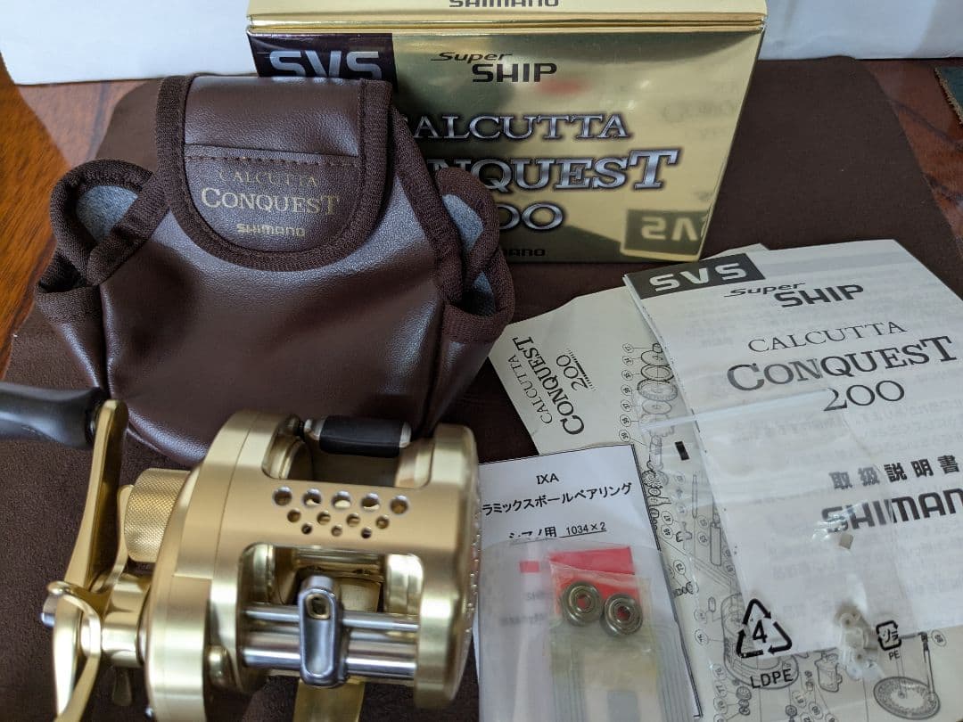 美品‼️カルカッタコンクエスト200　シマノ