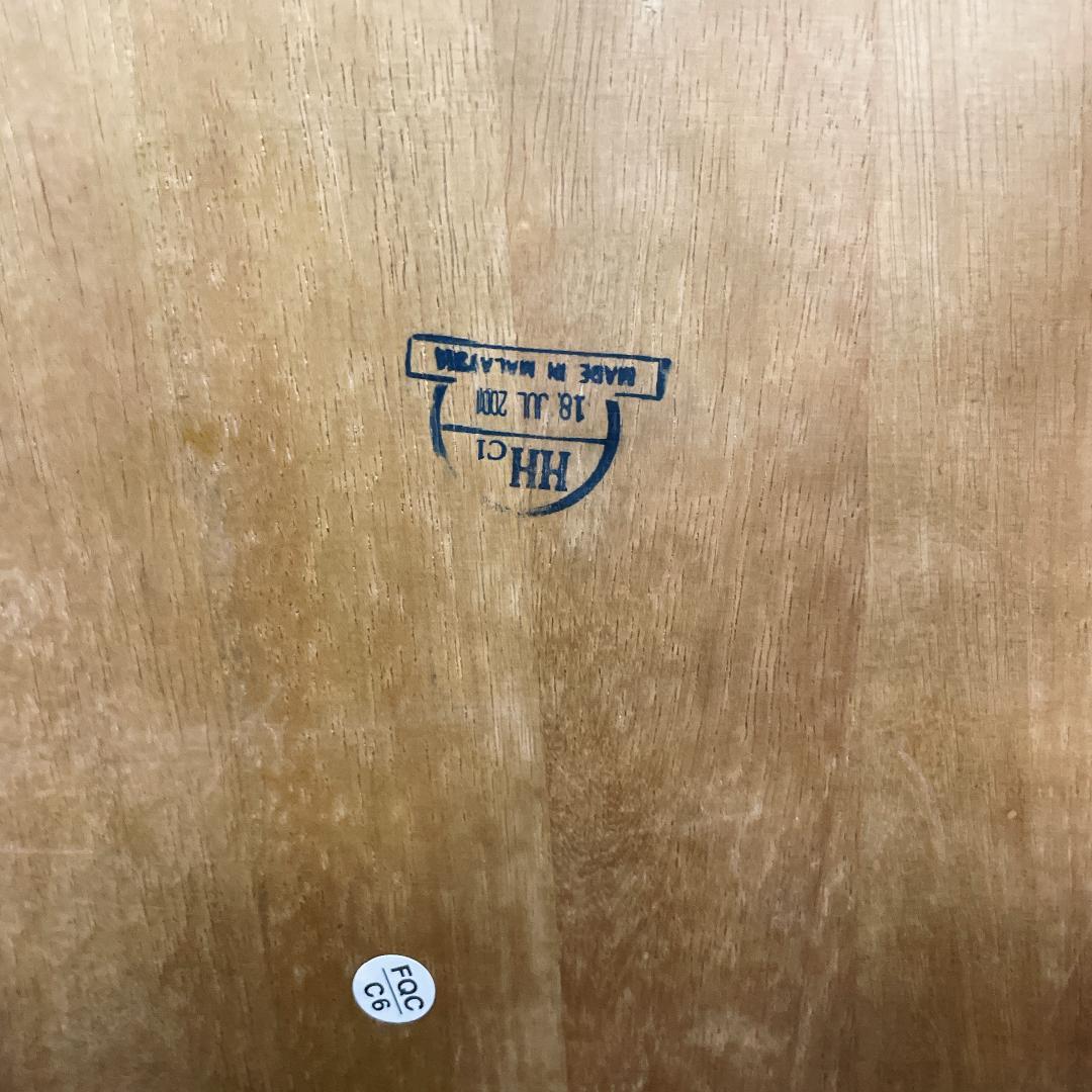 美品　高品質　ブナ材　ダイニングチェア 4脚セット