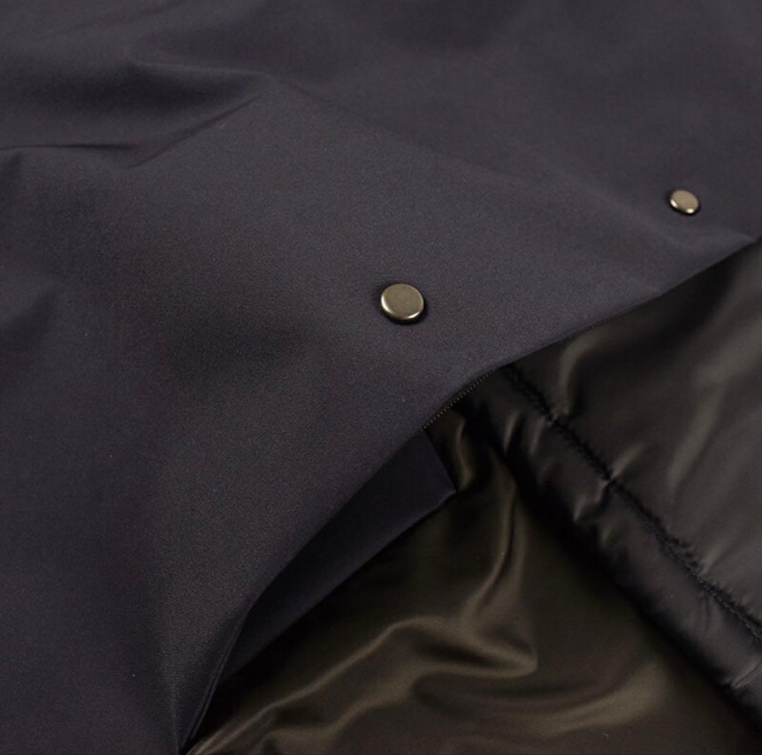 DESCENT デサント取外しライナーベスト付 ステンカラーコート Ｍサイズ