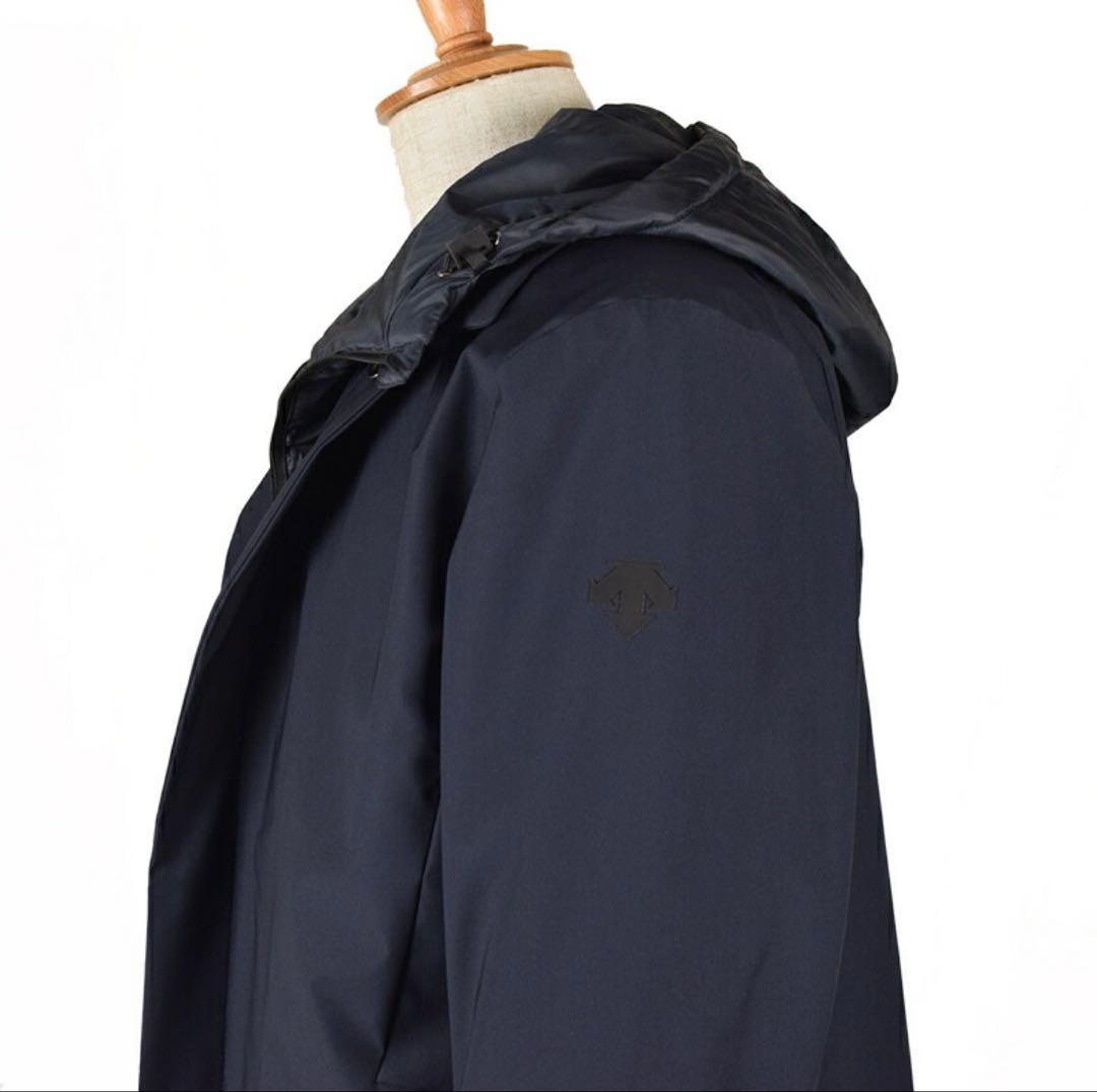 DESCENT デサント取外しライナーベスト付 ステンカラーコート Ｍサイズ