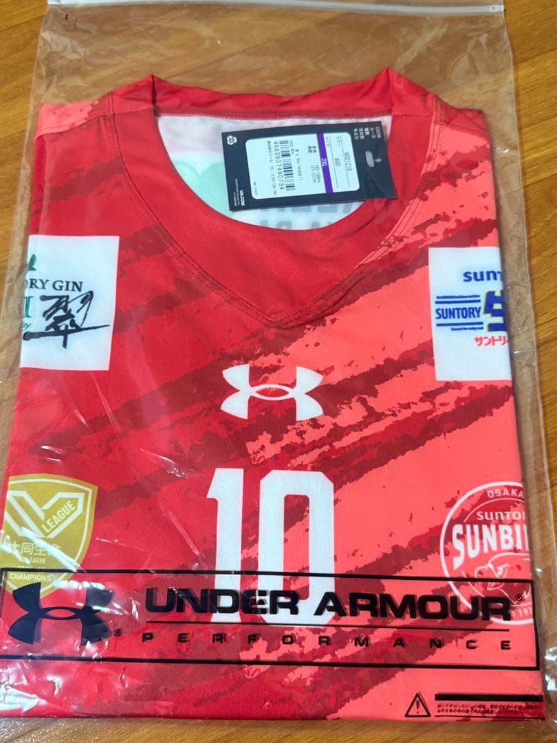 小川智大 #10 オーセンティックユニフォーム 2XL サントリーサンバーズ