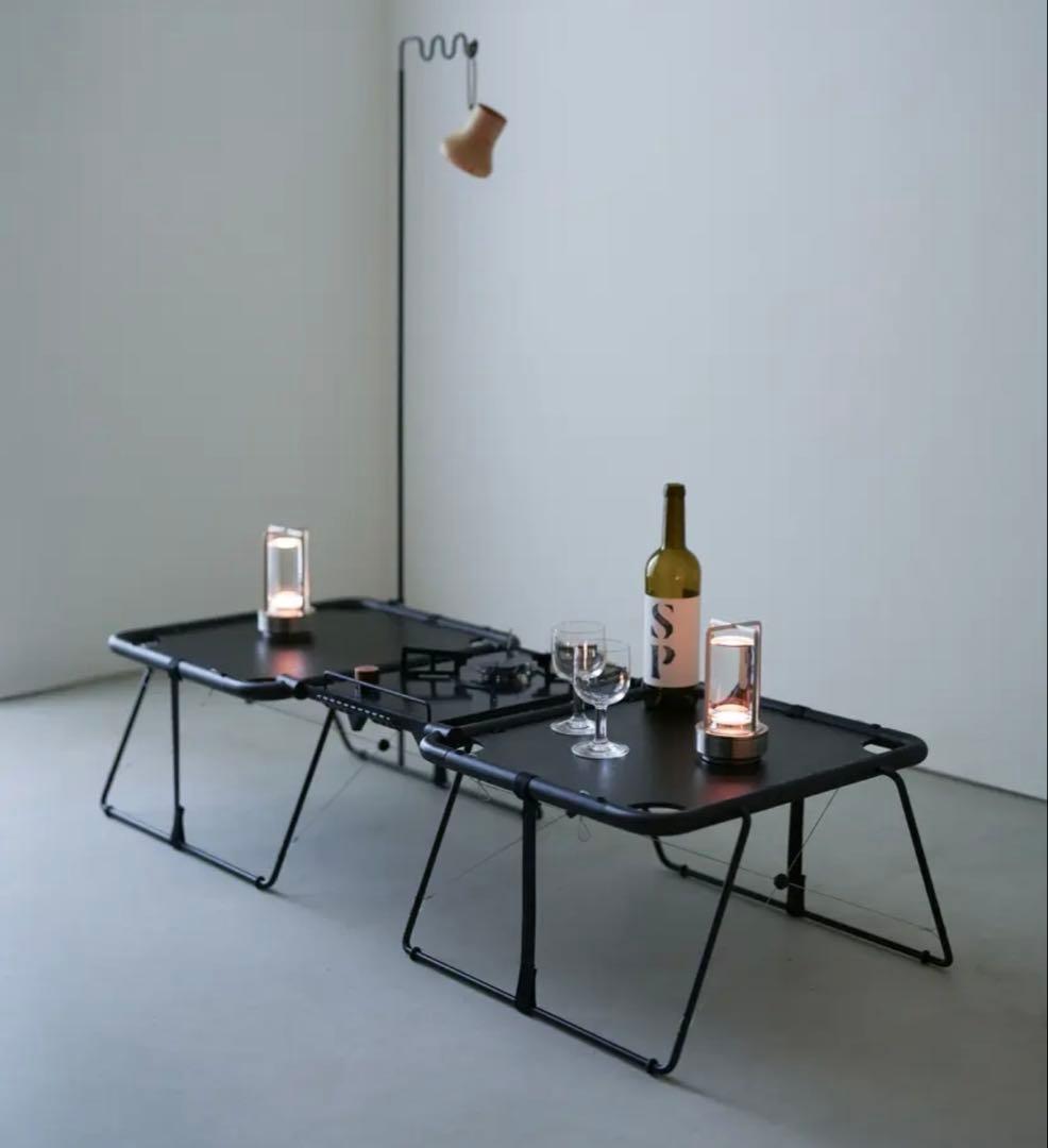 hxo design TABLE Mini AL BK ミニテーブル アルミ