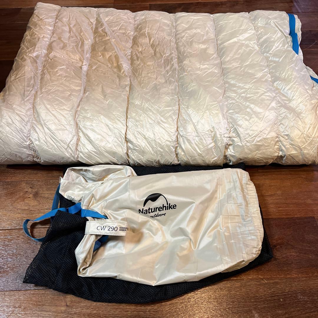 美品】ネイチャーハイク ダウンシュラフ CW290 - メルカリ