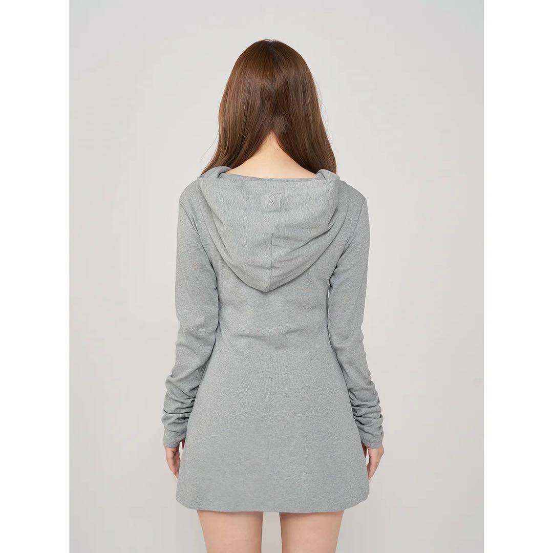 新品タグ付き ダーリッチ レースアップカットミニワンピース FL ネイビー