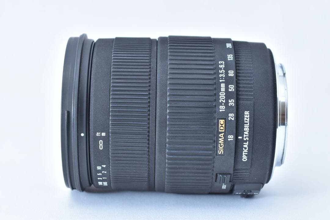 SIGMA シグマ 18-200mm F3.5-6.3 DC OS キヤノン用