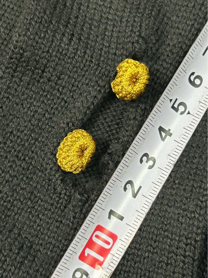 伊製 MOSCHINO モスキーノ 羽織 ショール ニット ケープ ウール 40