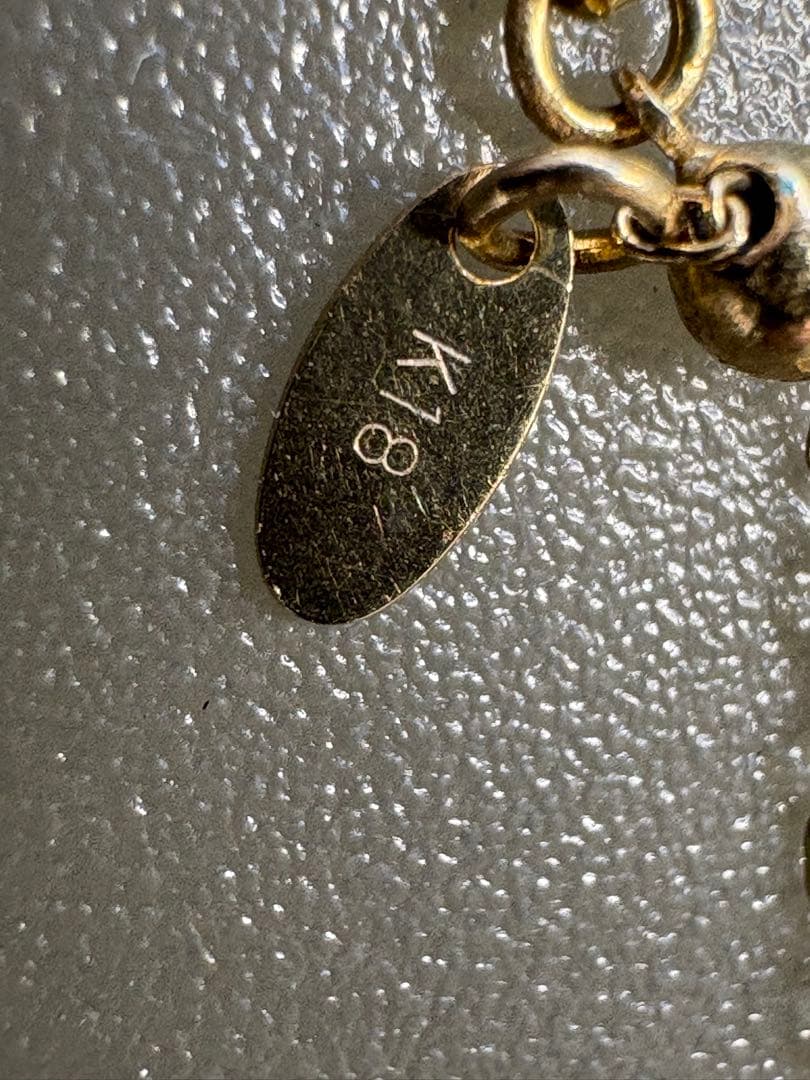 ✨VENDOME AOYAMA/K18 bracelet/✨<No.1476>