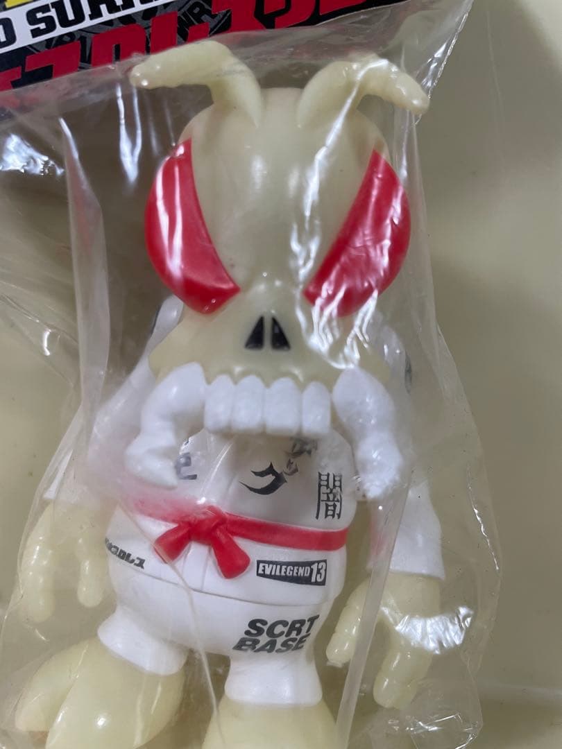 激レア　secretbase 全日本プロレス　スカルビー　白　BALZAC