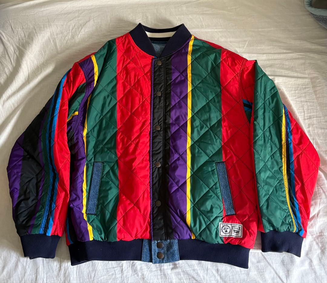 Levi’s & Felix the catコラボ スタジャン Lサイズ