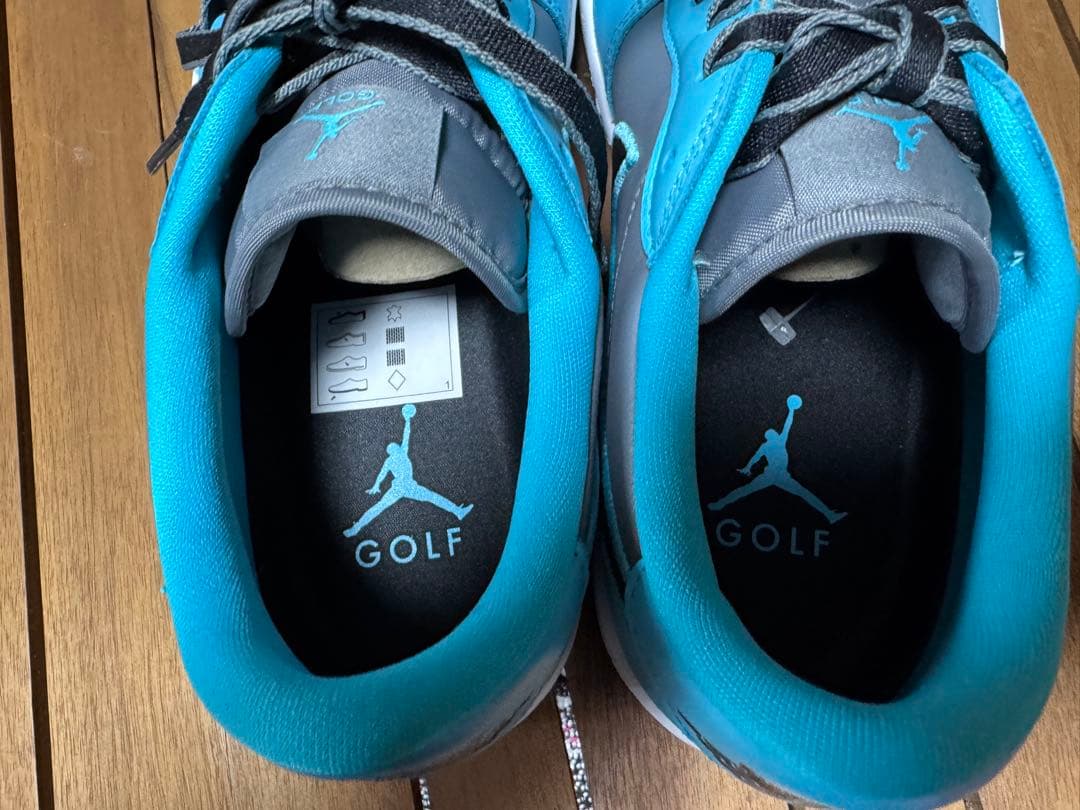 Nike Air Jordan 1 Low Golf ブルー/グレー