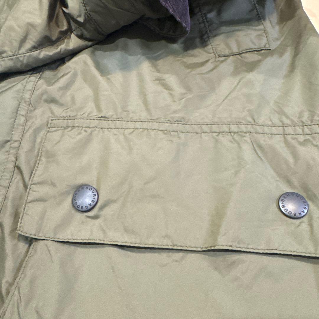超美品❗️Barbour ボーダーborder/ナイロン/破れなく綺麗‼️サイズ36