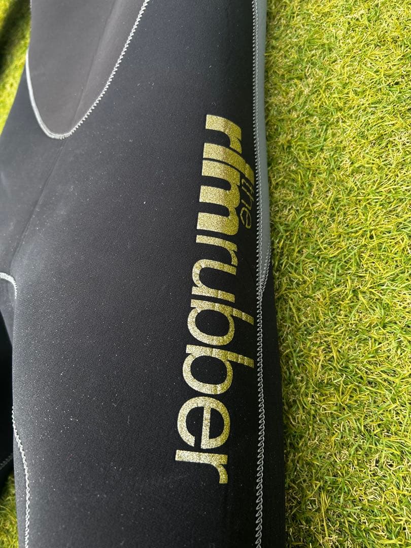 The rlmrubber ブラック フルスーツウェットスーツ