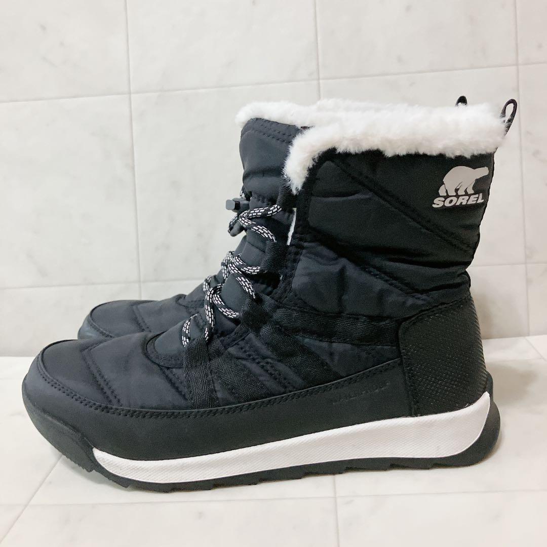 SOREL ソレル スノーブーツ 23cm ウィットニーIIショートレース