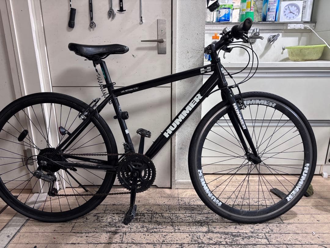 HUMMER ハマー700cクロスバイク ブラック