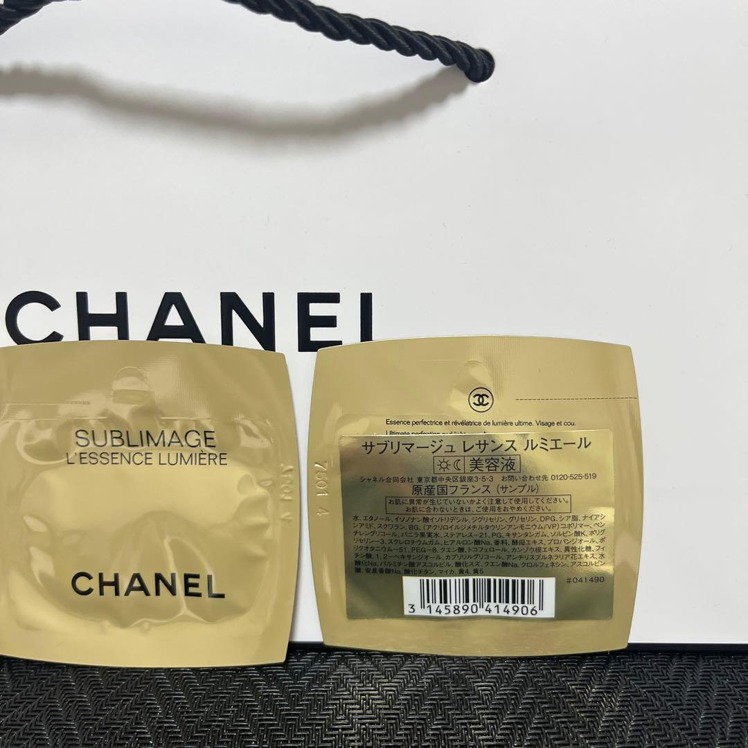 CHANEL ノベルティ　サンプル２種3点