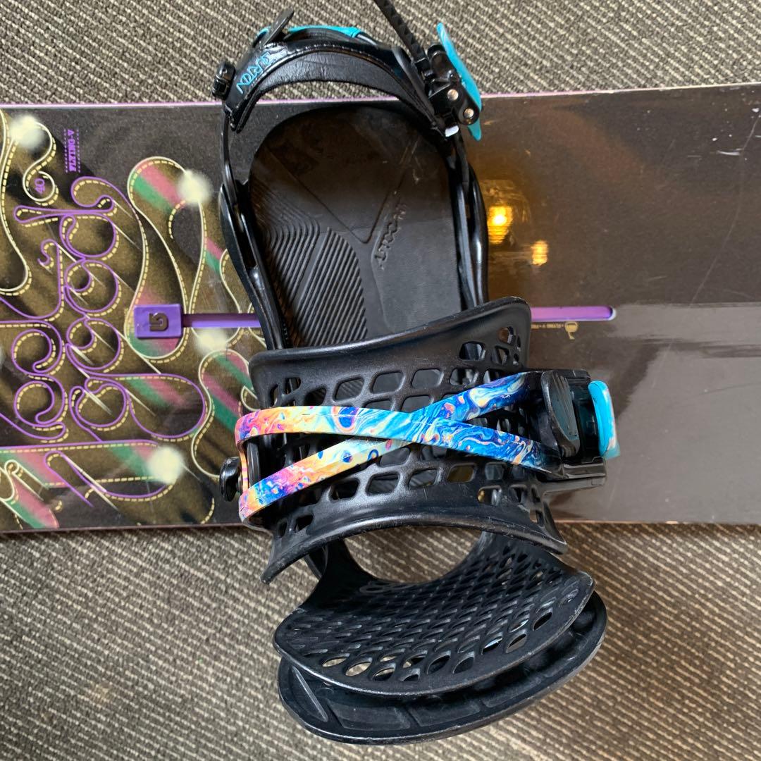 スノーボード burton feelgood エスカペイド バインディング