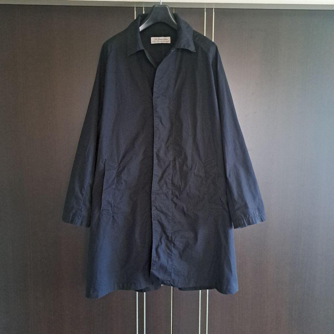 極美 着用3回　Beams 別注100名品　レミリリーフステンカラー ネイビーL