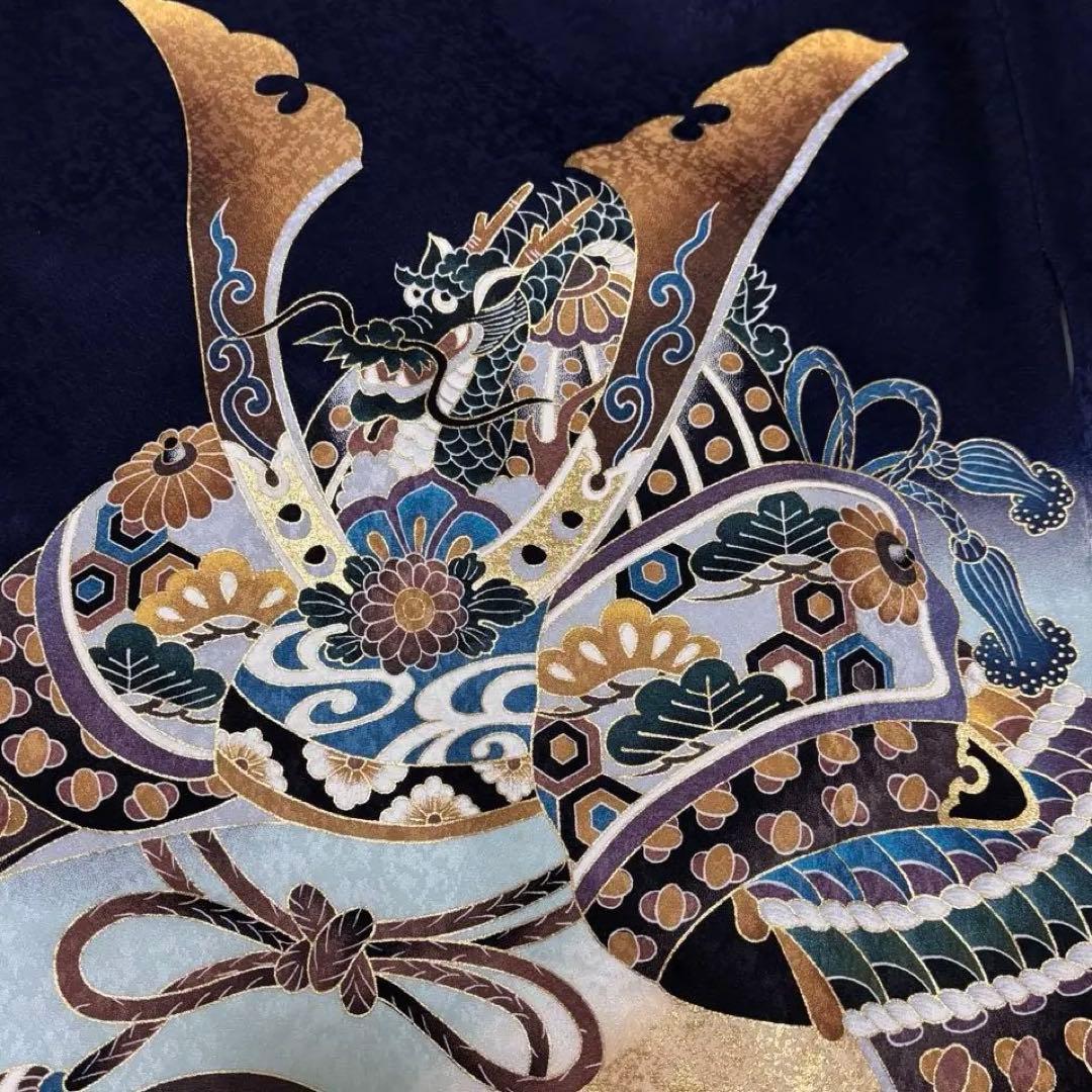 《新品未使用》正絹 お宮参り 産着 京友禅多色ぼかし 祝着/襦袢　新品たとう紙付