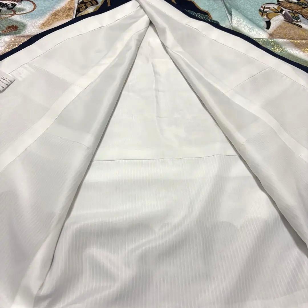 《新品未使用》正絹 お宮参り 産着 京友禅多色ぼかし 祝着/襦袢　新品たとう紙付